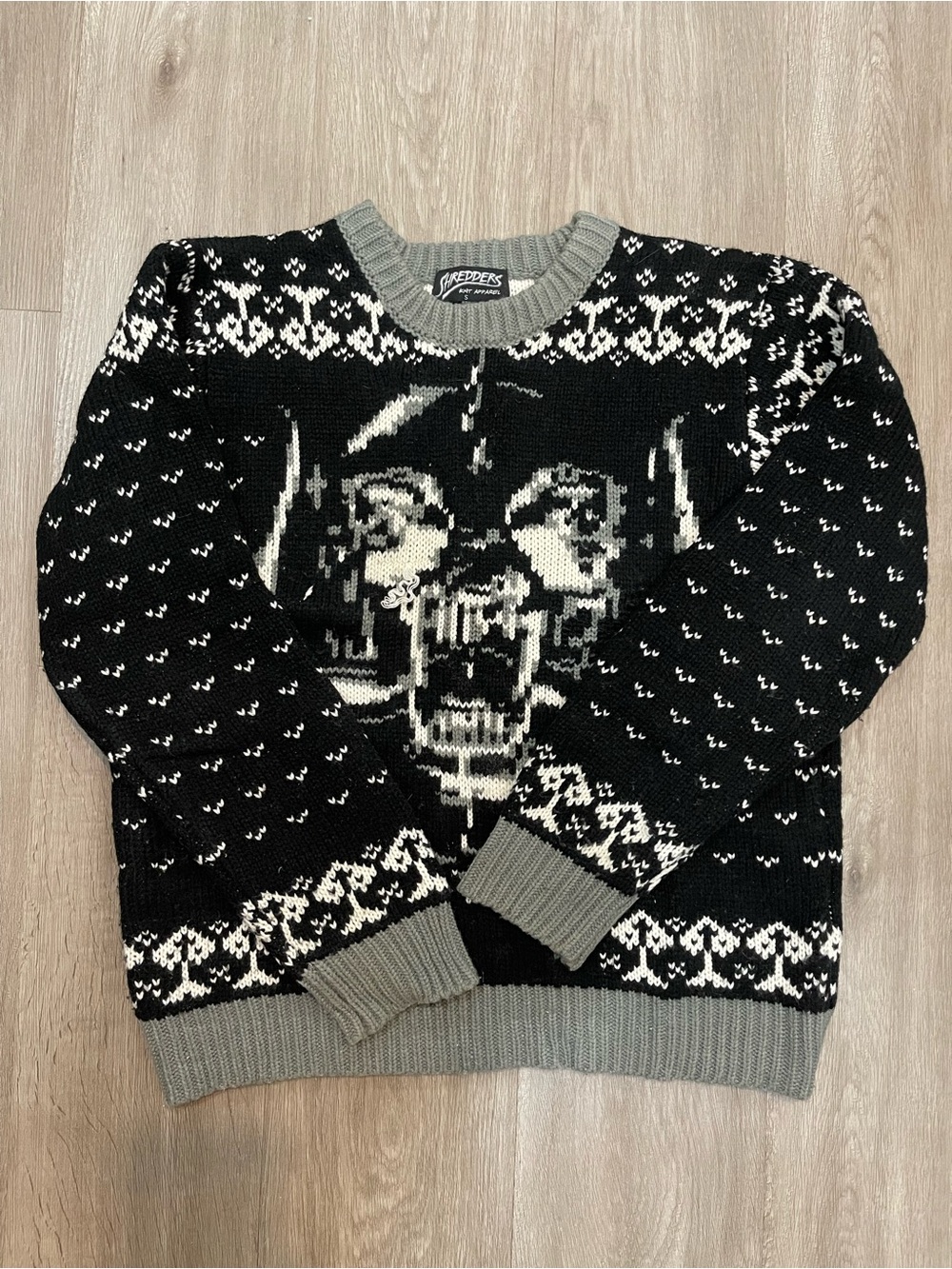 Motörhead Black & Gray Crewneck “Ugly Sweater”